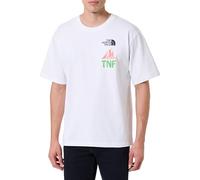 THE NORTH FACE NF0A8CKKFN4 M Graphic SS tee - Ap T-Shirt Hombre TNF White Tamaño L