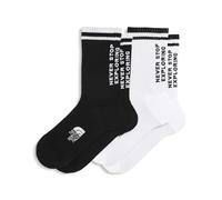 THE NORTH FACE NF0A8CMPKY4 EVERYDAY CREW SOCK NSE - 2P Socks Hombre TNF BLACK/TNF WHITE Tamaño L