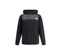 The North Face NF0A8CNPKT0 M Reaxion Fleece F/Z Hoodie - EU Sweatshirt Hombre TNF Black/Asphalt Grey Tamaño S