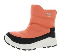 THE NORTH FACE Nuptse II, Botas para Senderismo Mujer, Coral Sunrise TNF Black, 41.5 EU