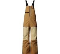 The North Face - Pantalones de esquí - M Ceptor Bib Utility Brown Khaki Stone - Talla S - Marrón Marrón S