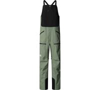 The North Face - Pantalones de esquí - M Summit Tsirku GTX Pro Bib Bark Mist TNF Black de Nylon - Talla L - Verde Verde L