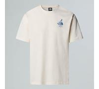The North Face Powder Days Relaxed Graphic Camiseta para Hombre White Dune M