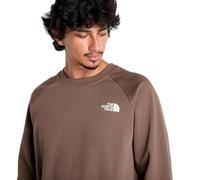 THE NORTH FACE Sudadera marrón / negro / blanco, Talla S
