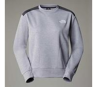 The North Face Reaxion Fleece Crew Sudadera para Mujer Tnfltgreyhther/Asphaltgry M