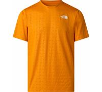 The North Face - Ropa de senderismo - M 24/7 Pentadome Embossed Reg SS Tee Dust Orange - Talla L - Naranja Naranja L