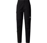 The North Face - Ropa de senderismo mujer - W Exploration Reg Straight Convertible Pant TNF Black para Mujer - Talla 36 - Negro Negro 36
