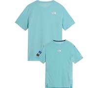 The North Face - Ropa para trail running - M Summit High Trail SS Graphic Canal Blue - Talla S - Azul Azul S
