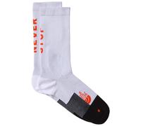 The North Face - Ropa para trail running - Never Stop Trail Run Crew Sock TNF White Acrylic - Talla 41-43 - Blanco Blanco 41-43