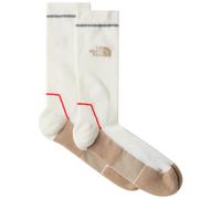 The North Face - Ropa para trail running - Trail Run Merino Crew Sock White Dune Khaki Stone de Lana - Talla S - Beige Beige S