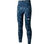 The North Face - Ropa trail running mujer - W Flex 25In Tight Print Summit Navy Diffused para Mujer - Talla L - Azul marino Azul marino L