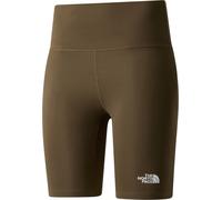 The North Face - Ropa trail running mujer - W Flex 8In Tight New Taupe Green para Mujer - Talla S - Verde Verde S