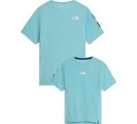 The North Face - Ropa trail running mujer - W Summit High Trail SS Graphic Canal Blue para Mujer - Talla S - Azul Azul S