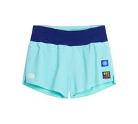 The North Face - Ropa trail running mujer - W Summit Pacesetter Short Graphic Canal Blue para Mujer - Talla L - Azul Azul L