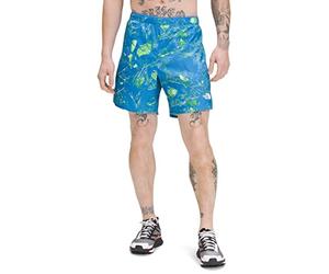 THE NORTH FACE Run Limitless Camiseta, Super Sonic Blue Valley Floor Print, Medium para Hombre