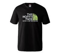 THE NORTH FACE Rust 2 Camiseta, TNF Black-led Yellow, X-Large Hombres
