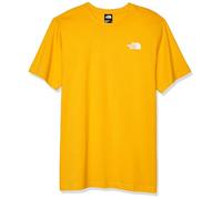 The North Face S/S Redbox Camiseta para Hombre Summit Gold/TNF Black M