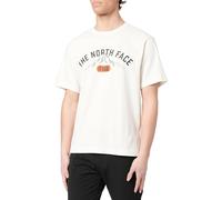 The North Face S/S Varsity Graphic Camiseta para Hombre White Dune L