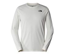 The North Face NF0A87TVQLI1 Shadow LS T-Shirt Hombre White Dune Tamaño M