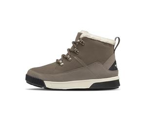 THE NORTH FACE Sierra Mid Lace WP, Botas Cortas al Tobillo Mujer, Cavern Grey White Dune, 39.5 EU