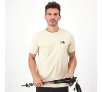 THE NORTH FACE NF0A87NG3X4 M S/S Simple Dome tee T-Shirt Hombre Gravel Tamaño M
