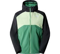 The North Face Stratos Chaqueta De Lluvia Dpgrssgrn/Lmcrm/Asphltgry XL
