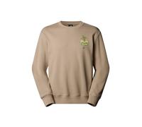 THE NORTH FACE Sudadera 'Connect' beige claro / amarillo / pino XXL beige claro / amarillo / pino