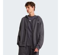 THE NORTH FACE Sudadera de felpa francesa con cremallera. Color Antracita