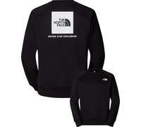 The North Face - Sudaderas - M Raglan Box Nse Regular Crew TNF Black - Talla L - Negro Negro L