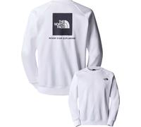 The North Face - Sudaderas - M Raglan Box Nse Regular Crew TNF White - Talla L - Blanco Blanco L