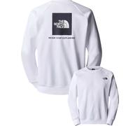 The North Face - Sudaderas - M Raglan Box Nse Regular Crew TNF White - Talla S - Blanco Blanco S