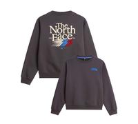 The North Face - Sudaderas - M Retro Trail Relaxed Crew Graphic Anthracite Grey - Talla M - Gris Gris M