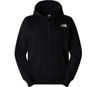 The North Face - Sudaderas - M Simple Dome Full Zip Hoodie TNF Black - Talla M - Negro Negro M