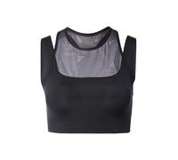 THE NORTH FACE NF0A891KJK3 W REFINA Double-Layer Bra Sports Bra Mujer TNF Black Tamaño M