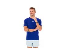 The North Face - Ropa para trail running - M Summit High Trail SS Graphic Bold Blue - Talla L - Azul Azul L