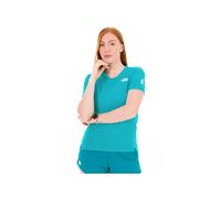 The North Face - W Summit High Trail S/S Galactic Blue para Mujer - Talla S - Azul Azul S