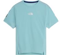 The North Face - Ropa trail running mujer - W Summit High Trail SS Graphic Canal Blue para Mujer - Talla S - Azul Azul S
