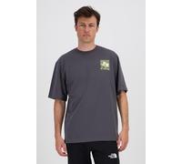 THE NORTH FACE Camiseta 'SUN' lima / antracita / blanco M lima / antracita / blanco