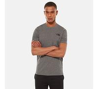 The North Face T92TX5 Camiseta De Manga Corta Simple Dome, Hombre, Multicolor (Tnfmdgyhtr (Std)), L