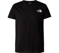 THE NORTH FACE Teen Box Nse Regular Ss Tee - Niño - Negro - talla 7/8 años- modelo 2026