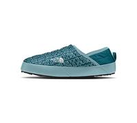 THE NORTH FACE Thermoball Traction Mule V, Zapatillas Mujer, Blue Coral TNF Lowercase Print Blue Coral, 39 EU