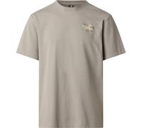 THE NORTH FACE Camiseta 'VAN LIFE' amarillo pastel / gris basalto / greige XL amarillo pastel / gris basalto / greige