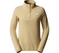 THE NORTH FACE W 100 Glacier 1/4 Zip Eu - Mujer - Beige - talla M- modelo 2025