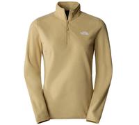 THE NORTH FACE W 100 Glacier 1/4 Zip - Mujer - Marrón - talla XS- modelo 2023