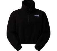 The North Face - W 100 Glacier Half Zip Fleece TNF Black para Mujer - Talla L - Negro Negro L