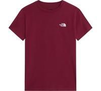 The North Face W Evolution Simple Dome Slim S/S Tee camiseta mujer - Burgundy Crush - L
