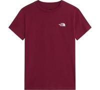 The North Face W Evolution Simple Dome Slim S/S Tee camiseta mujer - Burgundy Crush - M