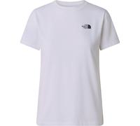 The North Face W Evolution Simple Dome Slim S/S Tee camiseta mujer - Tnf White - L