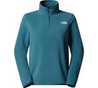 THE NORTH FACE W Glacier Fleece 1/4 Zip Jacket - Mujer - Azul - talla M- modelo 2026