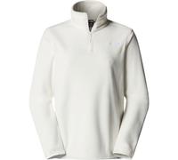 The North Face - Forros polares mujer - W Glacier Fleece 1/4 Zip Jacket White Dune para Mujer - Talla XS - Beige Beige XS